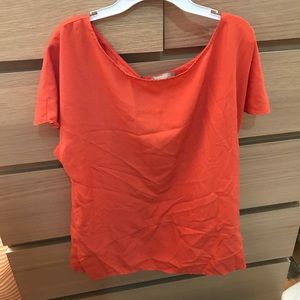 Banana Republic orange shirt